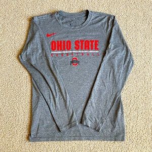 Nike Dry-Fit Ohio State Basketball Shirt Size Small